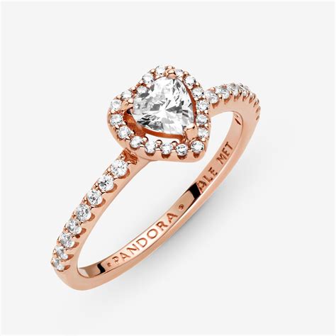 pandora rose gold ring